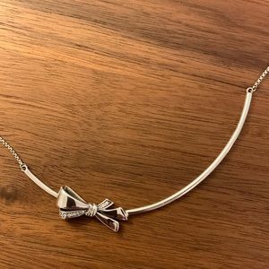 Pandora Brilliant Bow Necklace